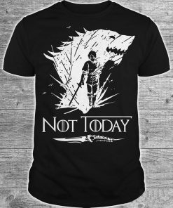 Arya Stark T Shirt Game Of Thrones printing Not Today Tshirt Leisure Comfortable Tops