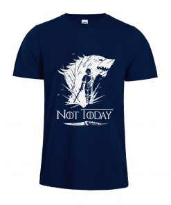 Arya Stark T Shirt Game Of Thrones printing Not Today Tshirt Leisure Comfortable Tops 3