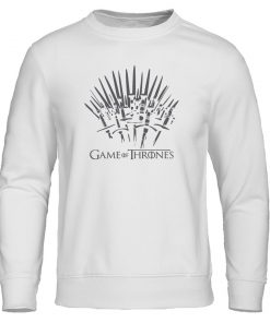 Autumn Warm brand Clothing Game of Thrones Hoodies Men print Sweatshirt fashion Pullover winter is coming 2