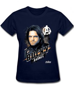 Avengers Bucky Women s Tshirts Top Quality Crew Neck Cotton Tops Tees 3D Printed Clothing Shirt 2