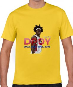 Ben Wallace DPOY Basketball Jersey Tee Shirts Detroit Pistons Superstar streetwear tshirt 3