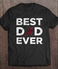 Best Dad Ever Atlanta Print T Shirt Short Sleeve O Neck Braves Tshirts