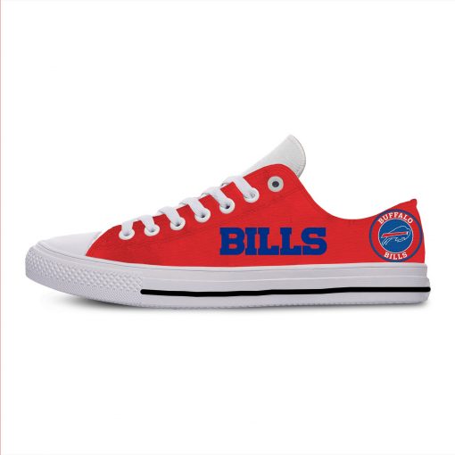 Bills Classic Canvas Lightweight Fashion Men Women Casual Shoes Breathable Flat Leisure Sneakers For Buffalo Football 2