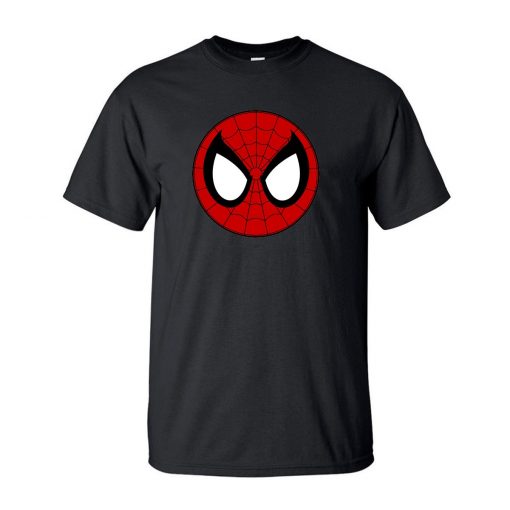 Black Spider Man T Shirt Spiderman Tshirt Men Peter Parker Superhero Tshirts T Shirts Cotton Short