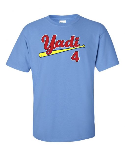 Blue Yadi Molina St Louis Cardinals Yadi T Shirt