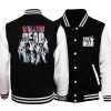 Bomber Jacket Streetwear The Walking Dead Baseball Men Jacket 2019 Hot Spring Jackets Hoodies Coat Fashion