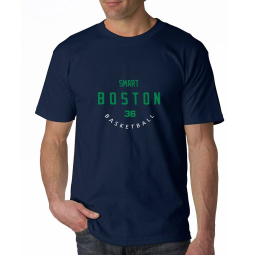 Boston Celtics Number 36 Marcus Smart 2019 best selling New men s COTTON Short Shirt for 4