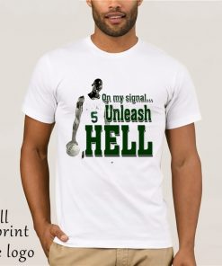Boston Celtics t shirt Unleash Hell Gladiator Parody Kevin Garnett t shirts