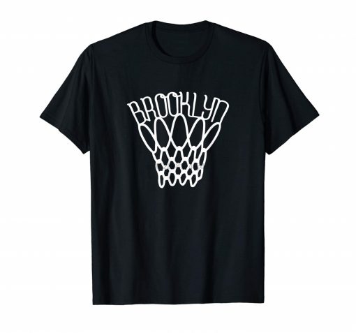 Brooklyn basketball net vintage t shirt