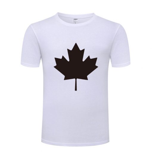 Canada or Toronto Maple Leaf Printed Men T Shirt Fashion Summer T Shirts Men Cotton Short 3