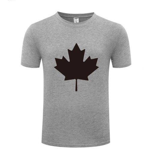 Canada or Toronto Maple Leaf Printed Men T Shirt Fashion Summer T Shirts Men Cotton Short 4