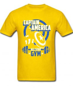 Captain America T Shirt Blue Navy Aesthetic Brands Fashion Novelty Tshirt Men s New Style Tees 4
