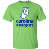 Carolina Cougars ABA Basketball Throwback Jersey Logo Charlotte Raleigh R Cartoon t shirt men Unisex New
