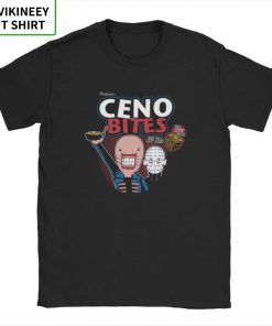 Ceno Bites T Shirts Men 100 Cotton T Shirt Horror Movie Scary Friday the 13th Jason 2
