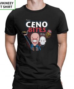 Ceno Bites T Shirts Men 100 Cotton T Shirt Horror Movie Scary Friday the 13th Jason