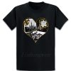 Classic New Orleans Black White Vintage Collage T Shirt Custom Gift Trend Pattern Summer Round Neck