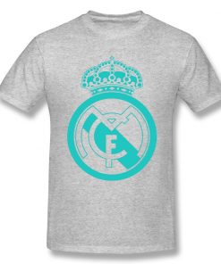 Classic Real Madrided T Shirt Men Letter Print Basic Tee Shirt Funny Design Short Sleeve Streetwear 2