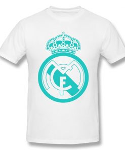 Classic Real Madrided T Shirt Men Letter Print Basic Tee Shirt Funny Design Short Sleeve Streetwear 3