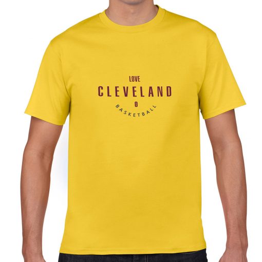 Cleveland Cavaliers Number 0 Kevin Love Man Art T Shirt 100 Cotton Tee Jersey Tops t