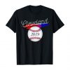 Cleveland Hometown Indian Tribe Tshirt 2019 Baseball Fans