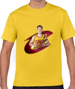 Cleveland Matthew Dellavedova Men Basketball Jersey Tee Shirts Fashion Man gym streetwear tshirt 3