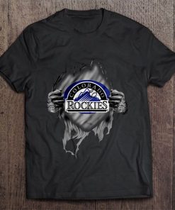 Colorado Print O Neck Rockies Heart Major Streetwear Harajuku League Men S Tshirt Hip Hop Baseball