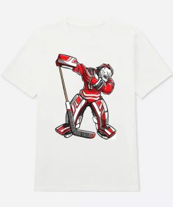 Cool Hockey Cotton O Neck T Shirts for ice Hockey High quality free shipping Vintage Short 2