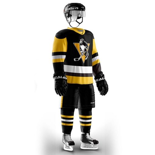 Cool Hockey free shipping Pittsburgh Penguin fans Training wear ice hockey jersey s in stock customized 2
