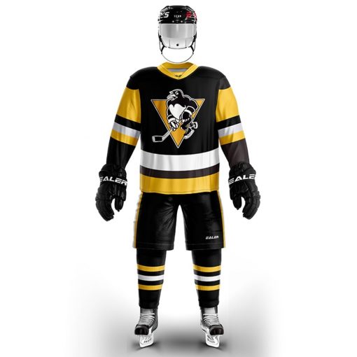 Cool Hockey free shipping Pittsburgh Penguin fans Training wear ice hockey jersey s in stock customized