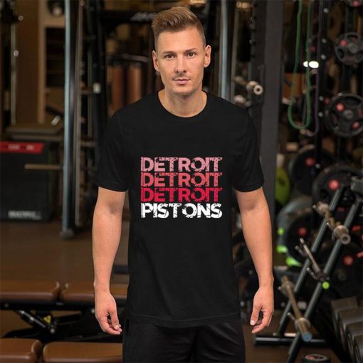 Cute Detroit Pistons tshirt big size s 9xL Formal mens workout shirts Letter male female tshirts 2