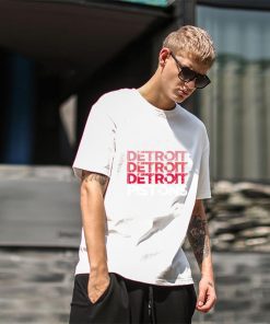 Cute Detroit Pistons tshirt big size s 9xL Formal mens workout shirts Letter male female tshirts 4