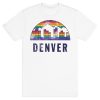 Denver Vintage T Shirt Nuggets Vintage Denver Basketball