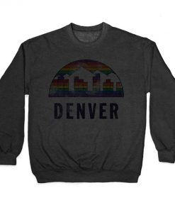Denver Vintage T Shirt Nuggets Vintage Denver Basketball 5