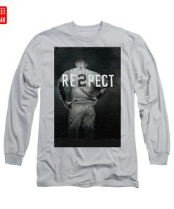 Derek Jeter Ny T Shirt yankees baseball sports derek jeter respect new york city uniforms signs 2