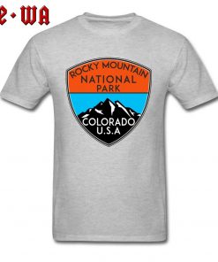 Design Logo Slogan T Shirts For Men Rocky Mountain National Park Colorado Cool T Shirts For 1
