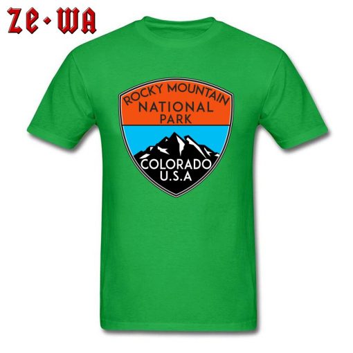 Design Logo Slogan T Shirts For Men Rocky Mountain National Park Colorado Cool T Shirts For 2