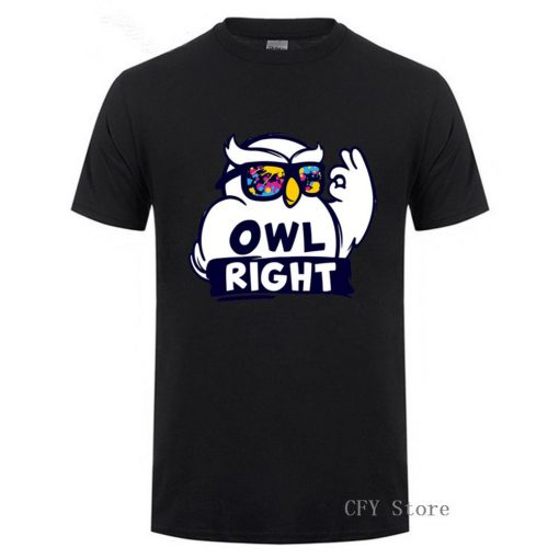 Fashion Custom Harry Casual Tops Cool Boys Stylish Potter Owl right Printed T Shirt men short 1