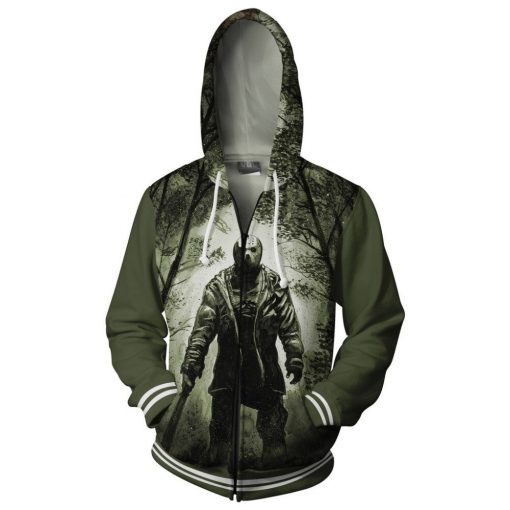 Friday the 13th Bill Cosplay Costumes Friday the 13th Hoodies 3D Print Hoodie Mens Women Animation 1