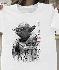 Funny Baby Yoda Mandalorian The Child In Pocket Funny T Shirt Men Women Summer New White