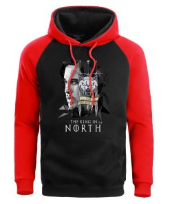 Game Of Thrones Men Jonesnow Hoodie Sweatshirt Male Hoodies Winter Fleece Sweatshirts King In The North 1