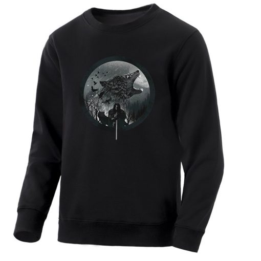 Game Of Thrones Men S Hoodie 2020 Spring Autumn Fashion Sweatshirts Wolf Jon Snow Mens Sweatshirt 1