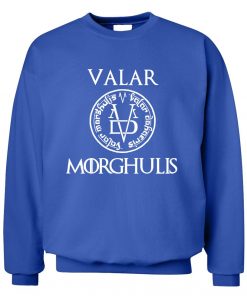 Game of Thrones Men Sweatshirts Valar Morghulis All Men Must Die Print Funny Mens Hoodies 2019 3