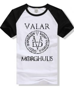 Game of Thrones Valar Morghulis T Shirt Men Women T Shirt Cotton Tshirt Clothing Summer Top 3
