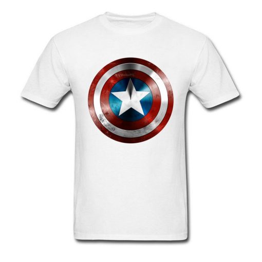 Get This Man A Shield T shirt Captain America T Shirt 3D Tops Tees Fashion Black 2