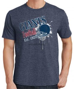 Giants Football T Shirt New York Sports 3176