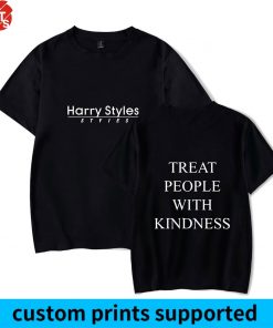 Harry Styles Treat People With Kindness Summer T shirts Women Men Short Sleeve Trendy Printed Tshirts