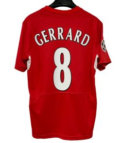High quality 2005 8 Gerrard Retro Classic Camisa Jerseys 2005 customize AC Liverpool Alonso Garcia Carragher