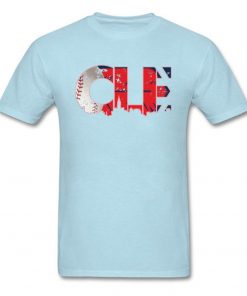 Hiphop T shirt Men Cleveland Ohio CLE Indians T Shirt 2019 New Coming Cotton Tshirt Male 2