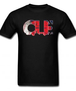 Hiphop T shirt Men Cleveland Ohio CLE Indians T Shirt 2019 New Coming Cotton Tshirt Male