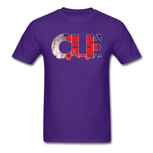 Hiphop T shirt Men Cleveland Ohio CLE Indians T Shirt 2019 New Coming Cotton Tshirt Male 3